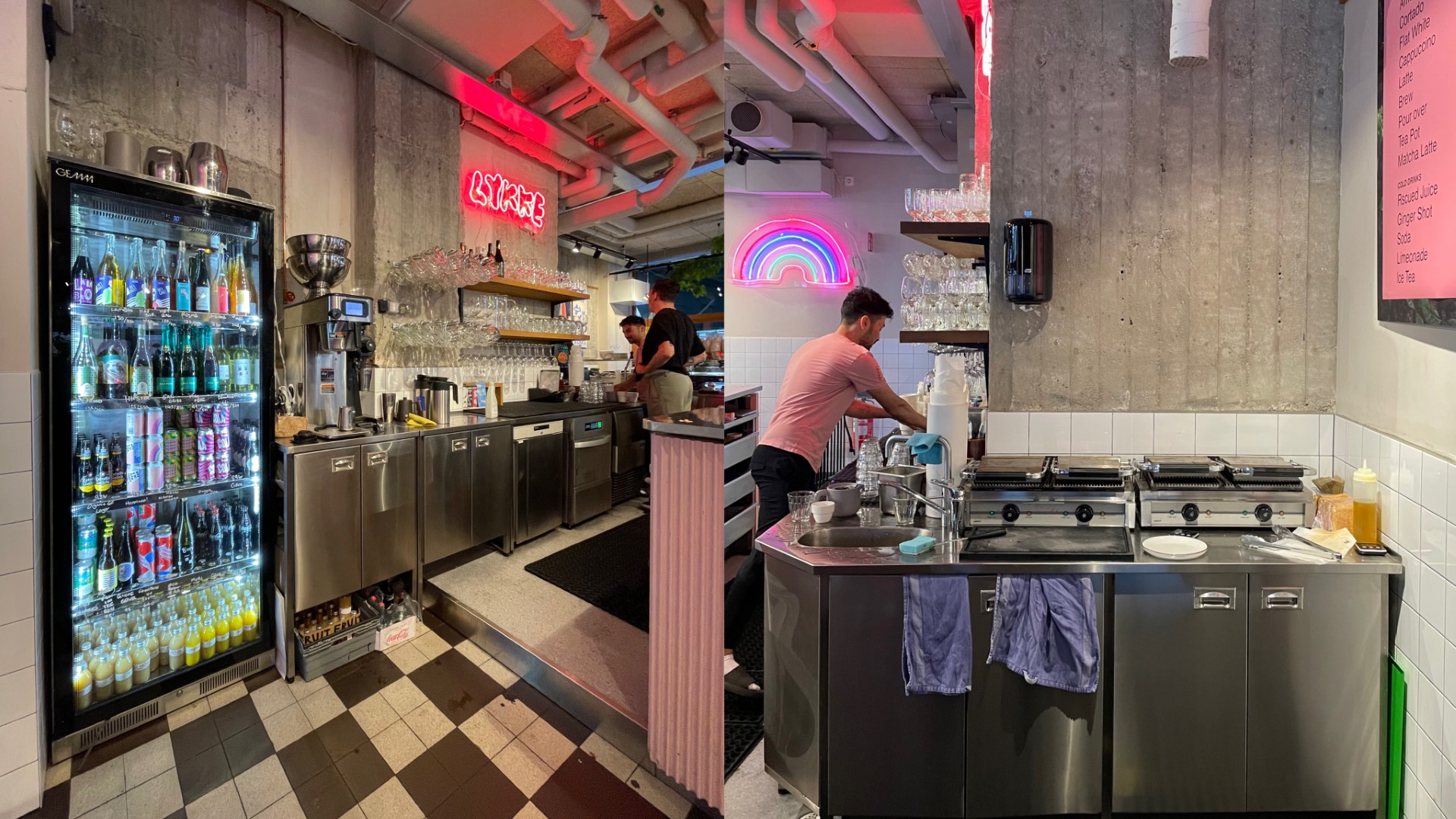 Inredning café
